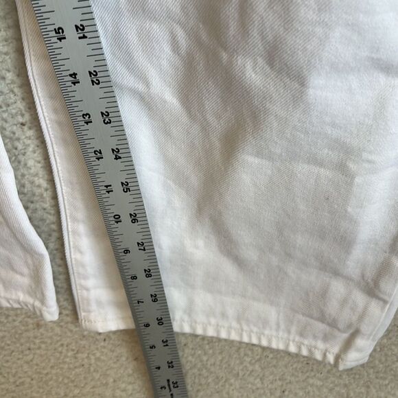 J Crew Point Sur loose straight jean in white Womens Size‎ 34 - Picture 8 of 13